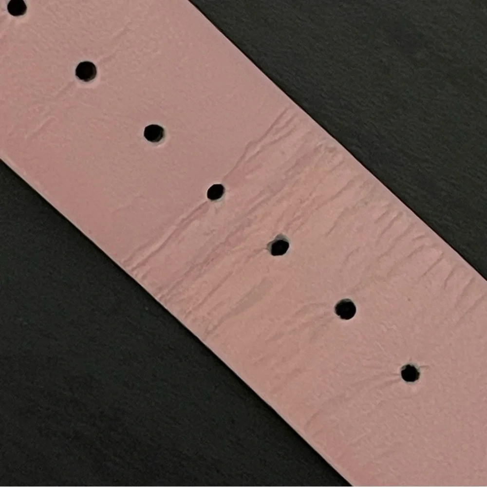 Swarovski Women's Watch Crystal Accents Light Pink Strap Vintage